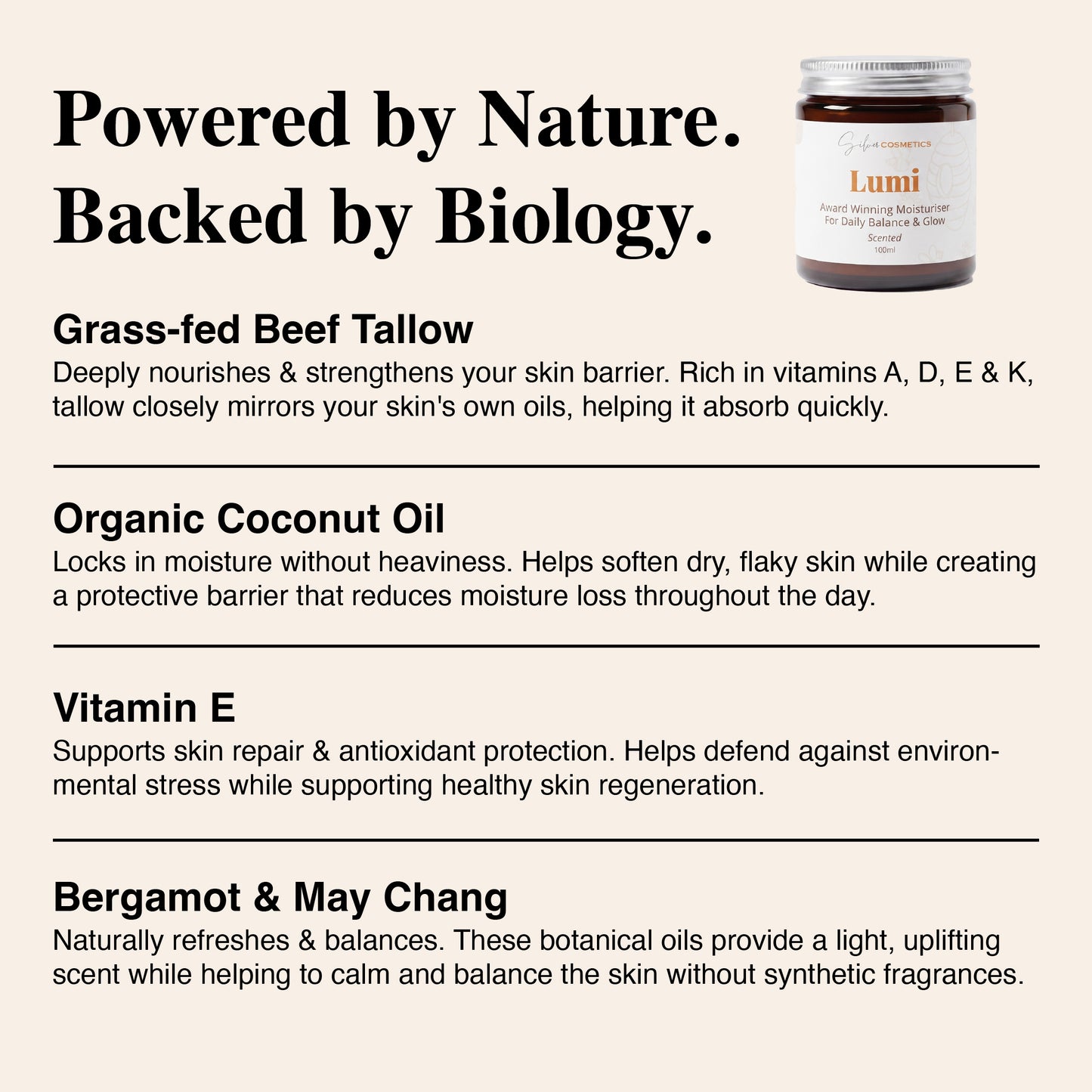 Lumi - Award-Winning Whipped Tallow Cream